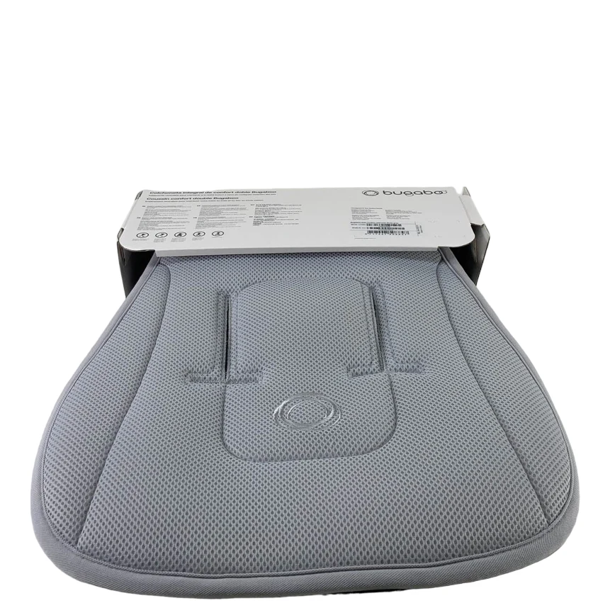 Bugaboo Dual Comfort Seat Liner, Misty Grey - Image 4