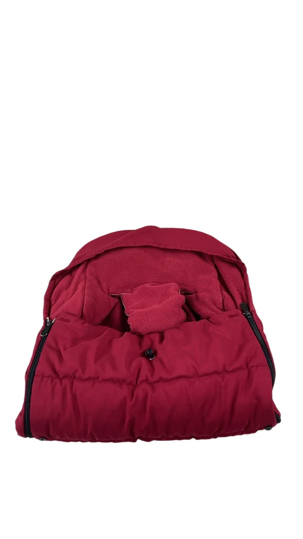 Bugaboo Stroller Footmuff, Dark Cherry - Image 2