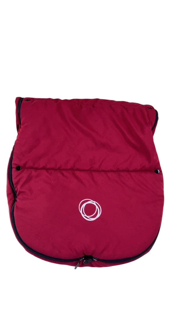 Bugaboo Stroller Footmuff, Dark Cherry - Image 3