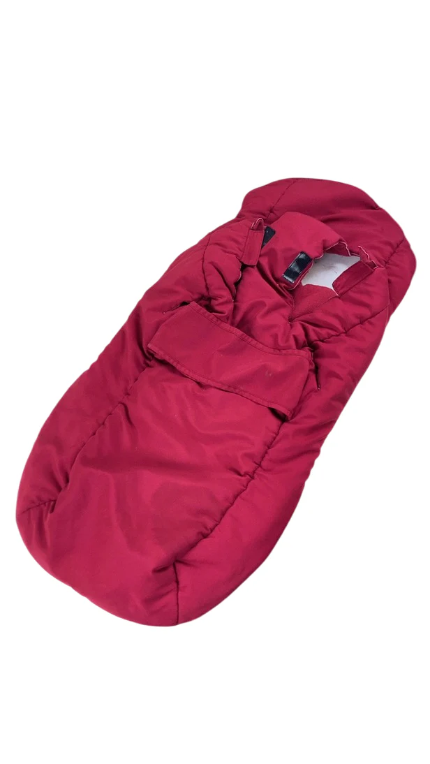 Bugaboo Stroller Footmuff, Dark Cherry - Image 4