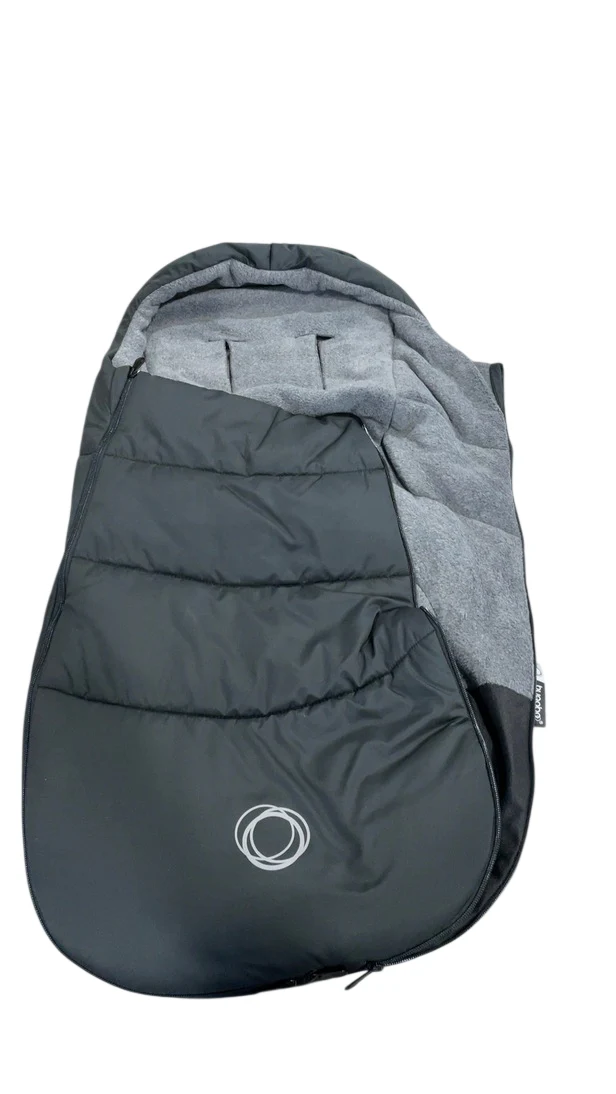 Bugaboo Stroller Footmuff, Midnight Black - Image 2