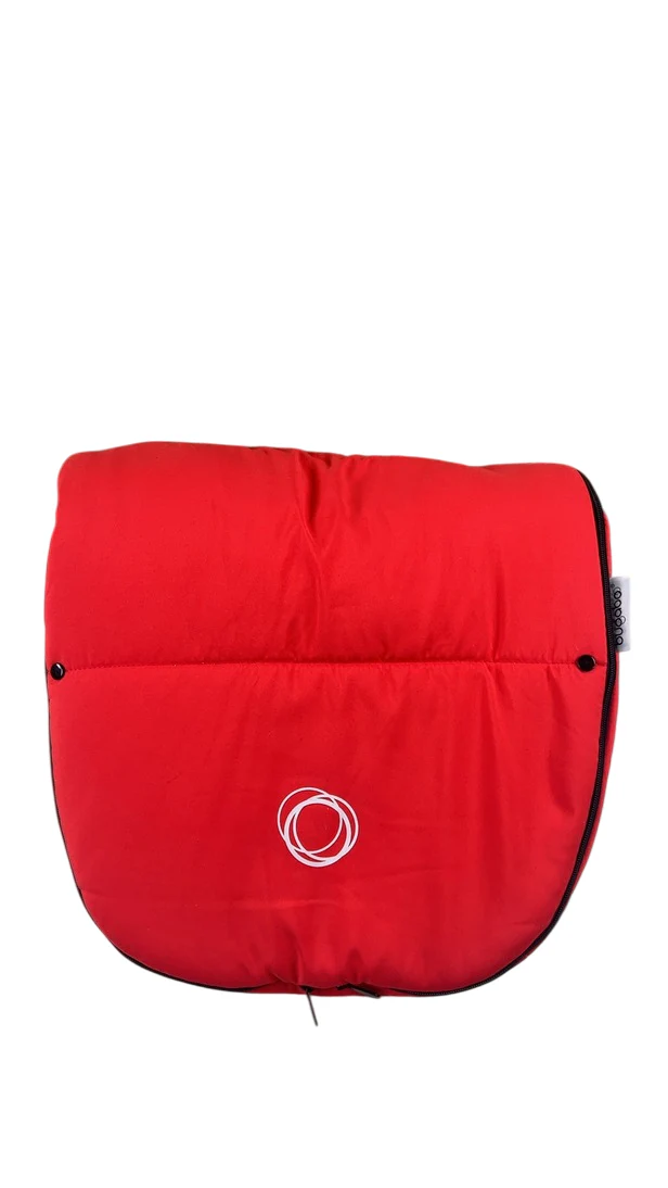 Bugaboo Stroller Footmuff, Neon Red - Image 3