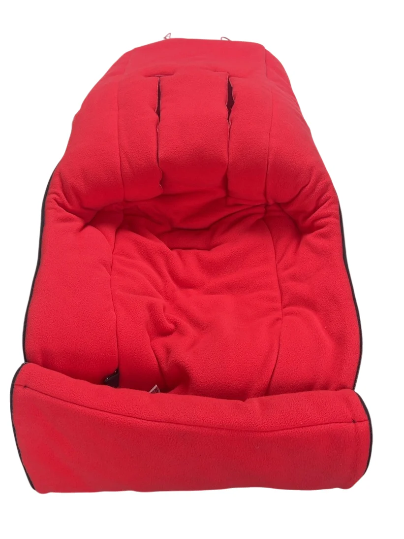 Bugaboo Stroller Footmuff, Neon Red - Image 5