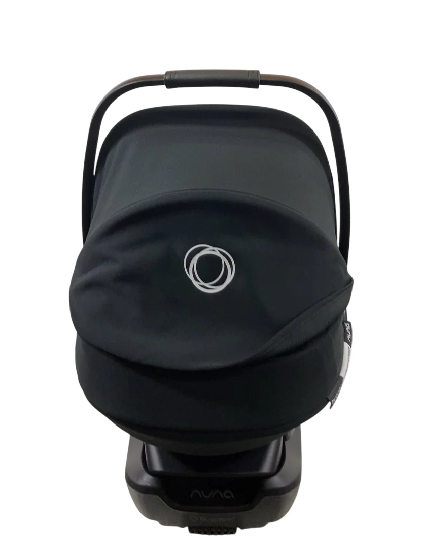 Bugaboo Turtle Air Shield by Nuna Car Seat, Black, 2024 - Image 3