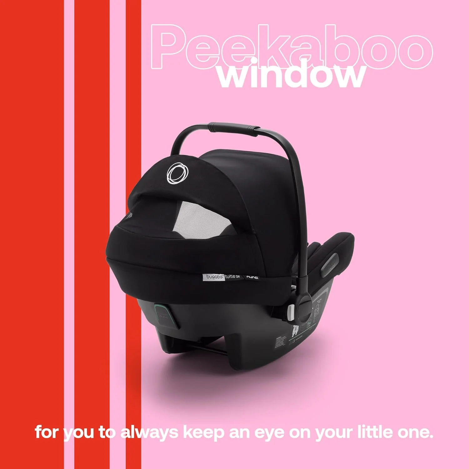 Bugaboo Turtle Air By Nuna Car Seat, 2024, Black - Image 4