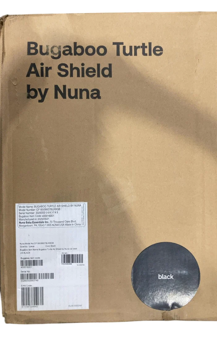 Bugaboo Turtle Air By Nuna Car Seat, Black, 2025 - Image 4