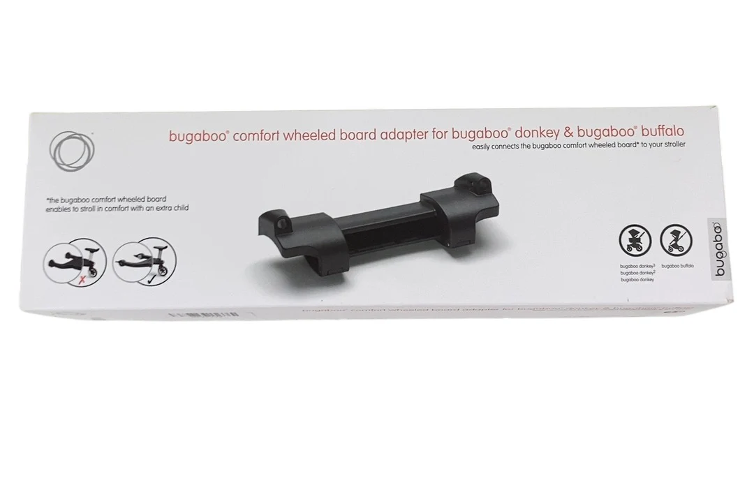 Bugaboo Wheeled Board Adapter for Donkey/Buffalo, Black - Image 2