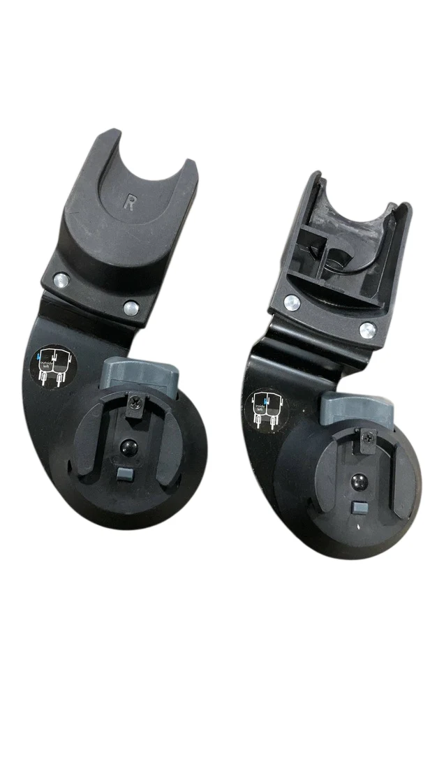 Bumbleride Indie Twin Car Seat Adapters Set for Nuna/Cybex/Maxi Cosi/Clek, Black - Image 3