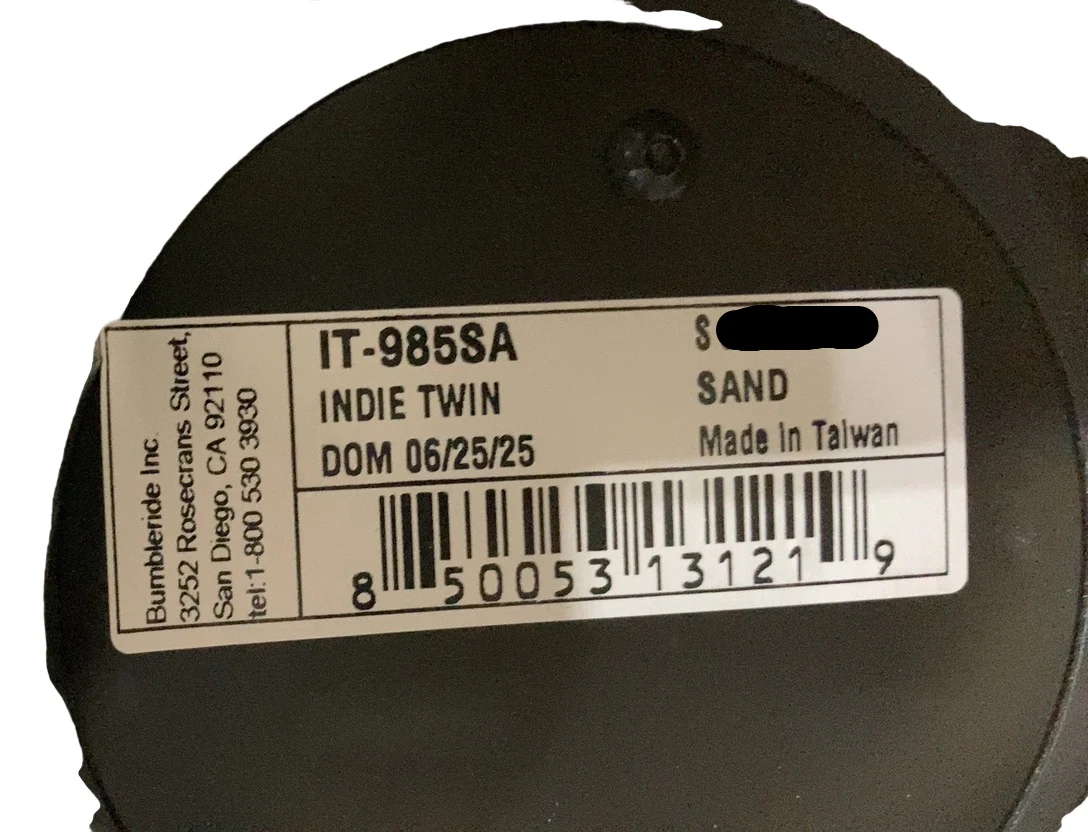 Bumbleride Indie Twin Stroller, 2025, Sand - Image 7