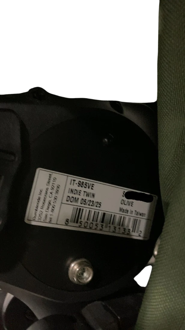 Bumbleride Indie Twin Stroller, Olive, 2025 - Image 8