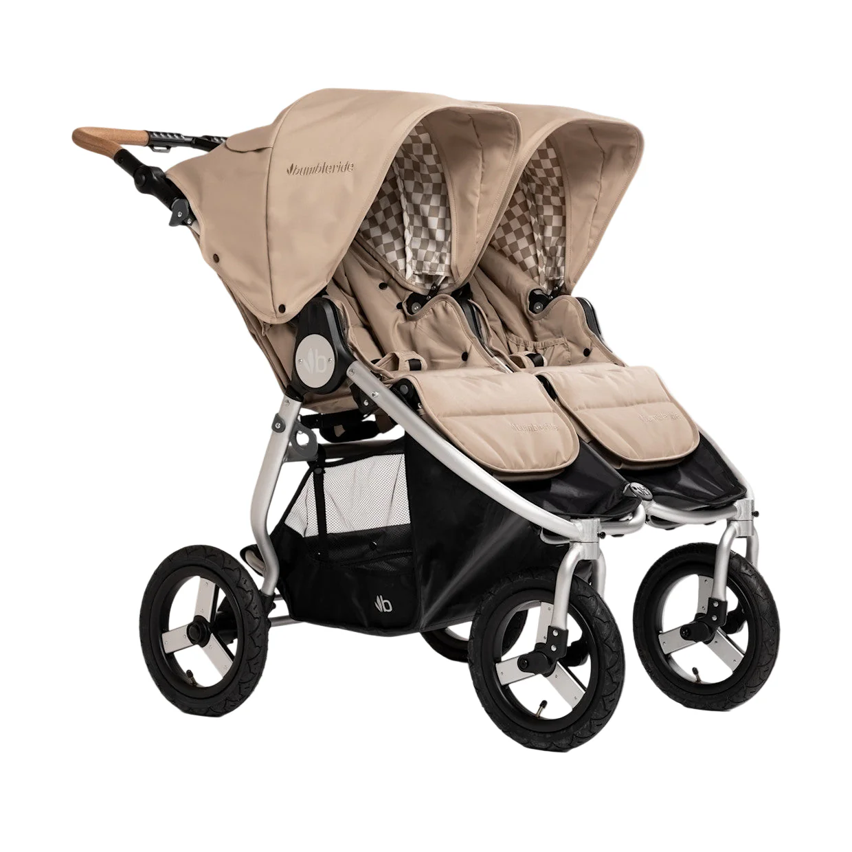 Bumbleride Indie Twin Stroller, Sand, 2025