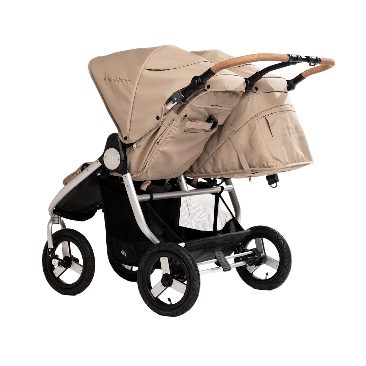 Bumbleride Indie Twin Stroller, Sand, 2025 - Image 3