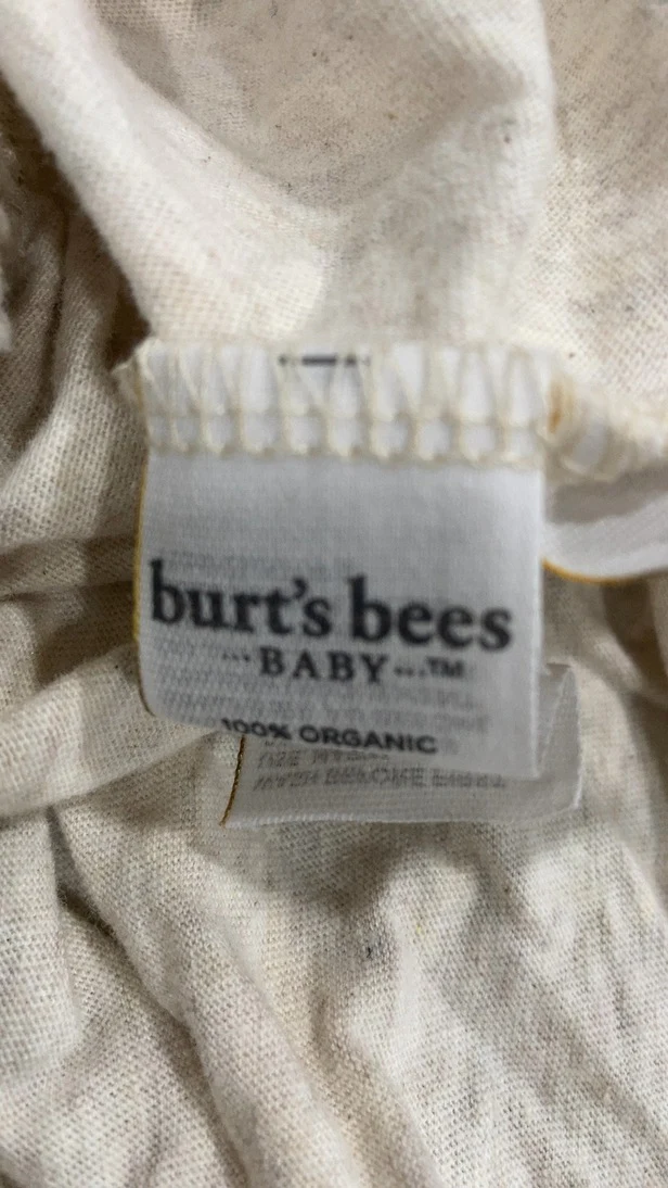 Burt's Bees Baby Organic Cotton Jersey Fitted Crib Sheet, Oatmeal - Image 4