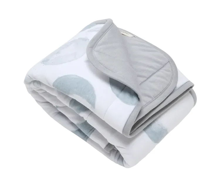 Burt's Bees Baby Reversible Blanket, Hello Moon