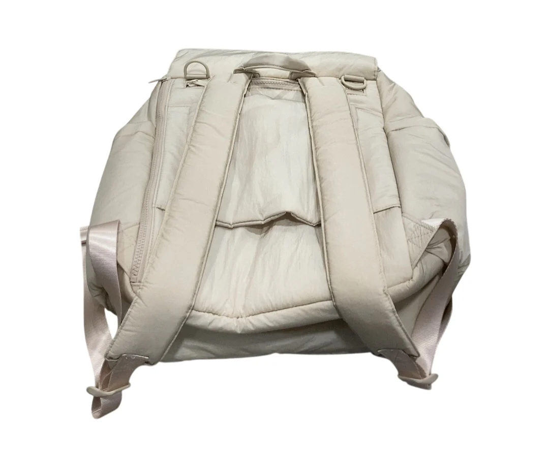 Calpak Diaper Backpack with Laptop Sleeve, Oatmeal - Image 2