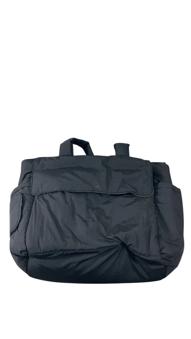 Calpak Diaper Tote Bag With Laptop Sleeve, Black - Image 3