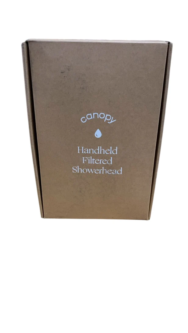 Canopy Handheld Filtered Shower Head & Scalp Massager, Black - Image 3