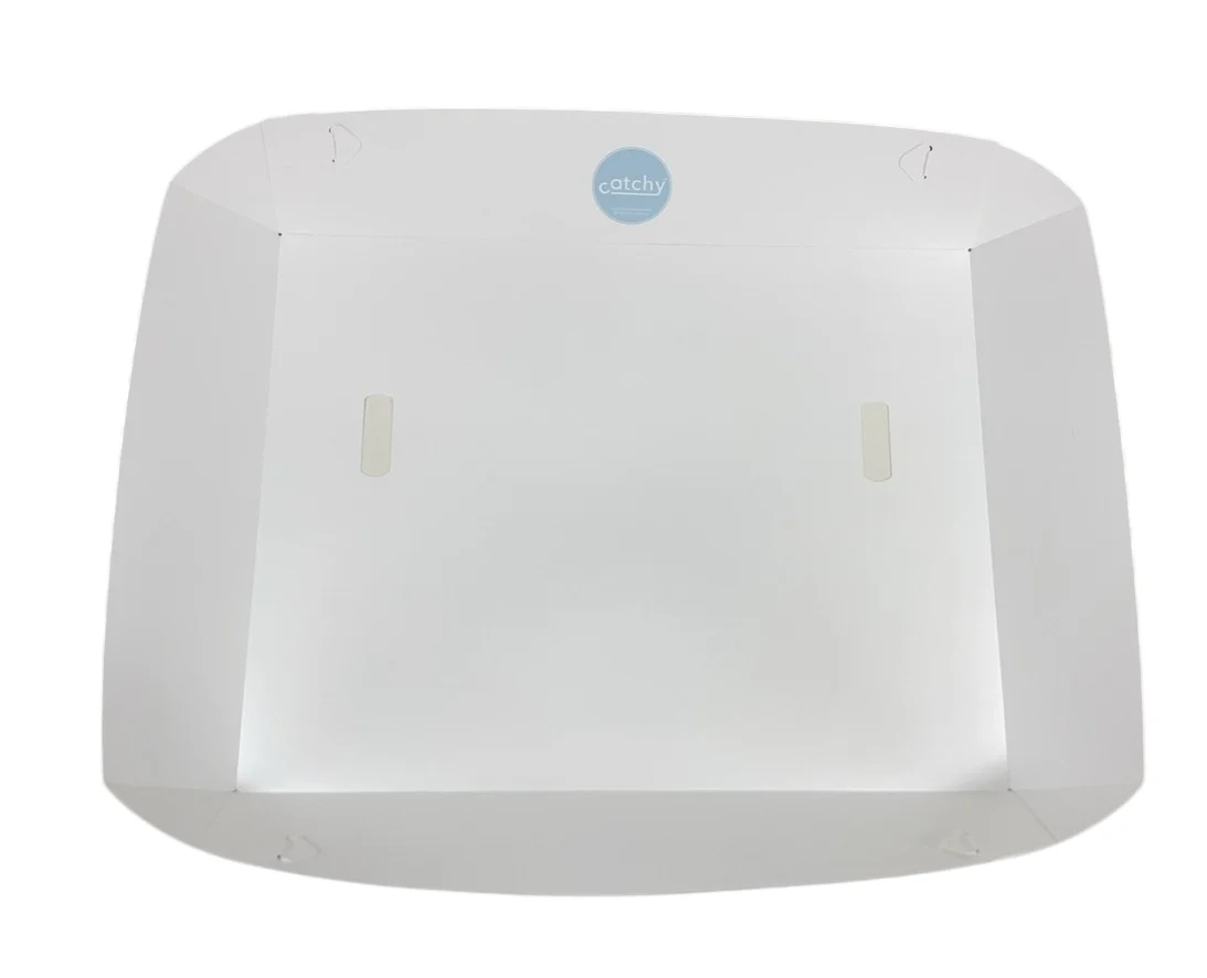 Catchy The Food Catcher For High Chairs, For Tripp Trapp, White