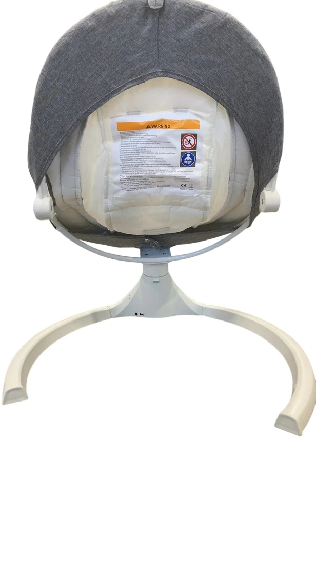 Caveen Electric Bluetooth Baby Rocker, Grey - Image 4