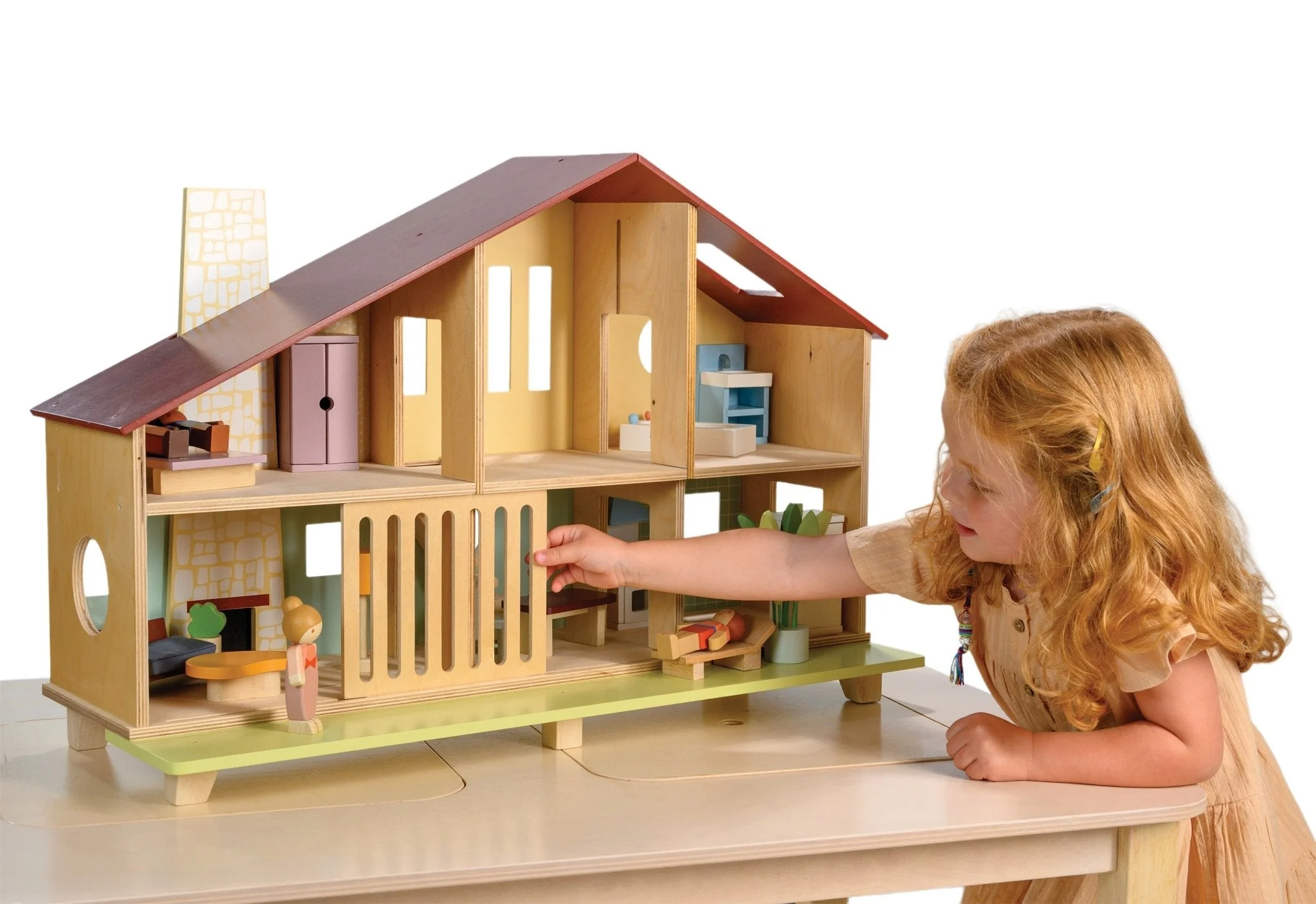 Mentari Cedar Chalet Dollhouse - Image 5