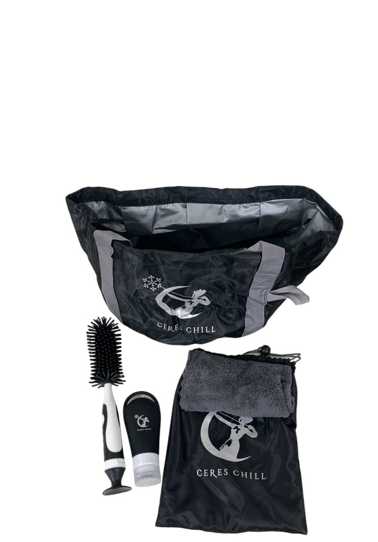 Ceres Chill All-You-Need Washbasin Bag, Black - Image 2