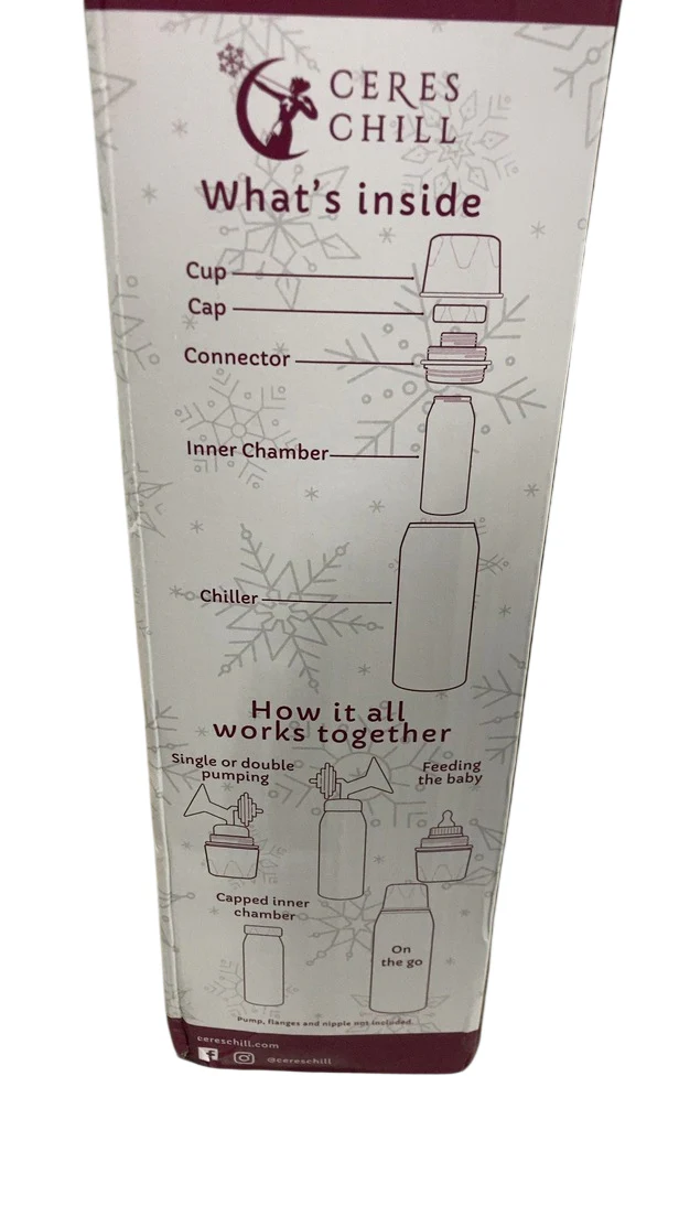 Ceres Chill Legacy Breastmilk Chiller (32oz), Future's So Bright White - Image 3