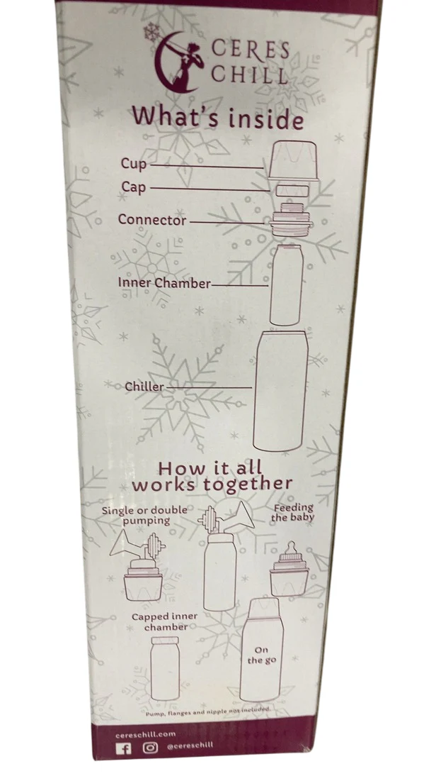 Ceres Chill Legacy Breastmilk Chiller (32oz), Plum - Image 3