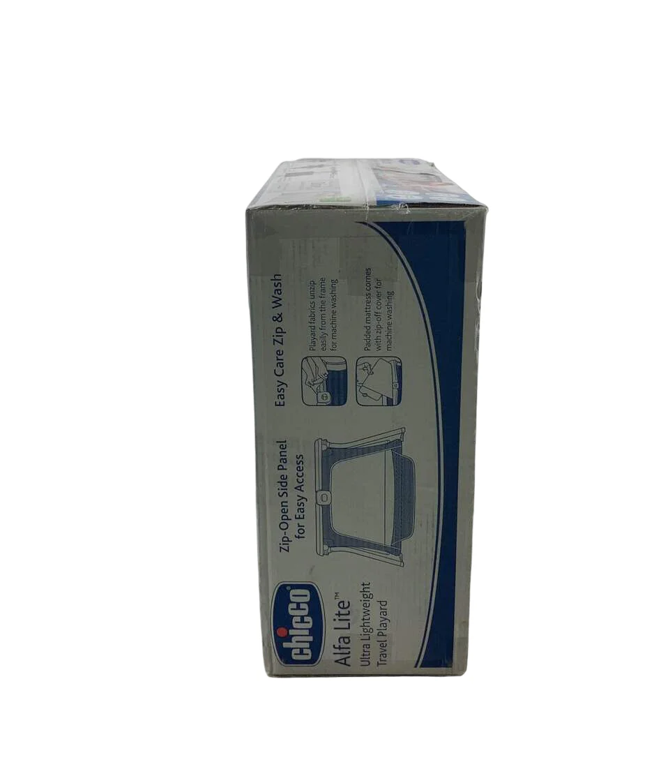 Chicco Alfa Lite Lightweight Travel Playard, Dove - Image 3