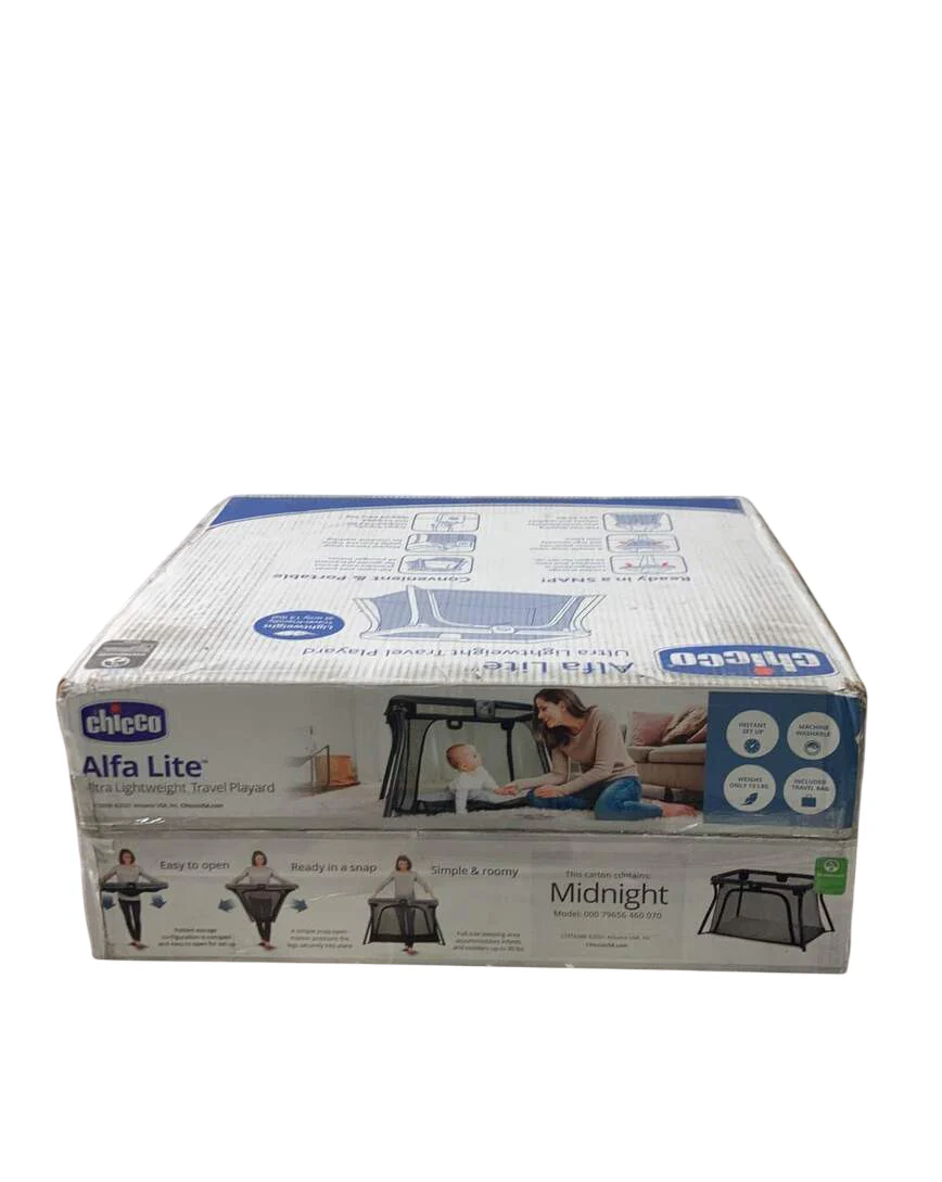 Chicco Alfa Lite Lightweight Travel Playard, Midnight - Image 4
