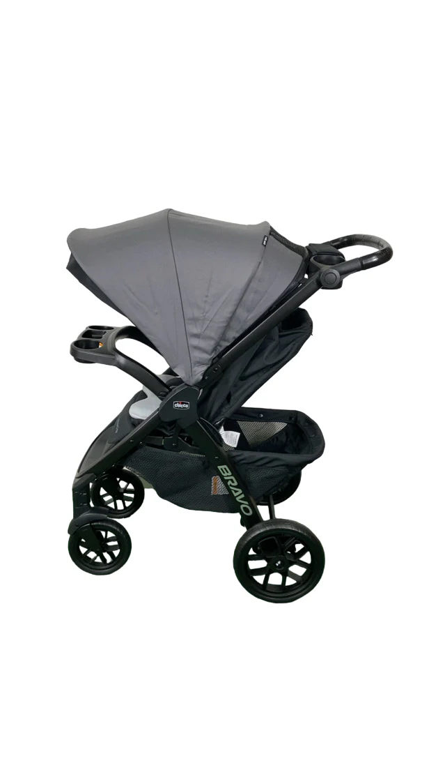 Chicco Bravo LE Stroller, Pewter, 2024 - Image 4