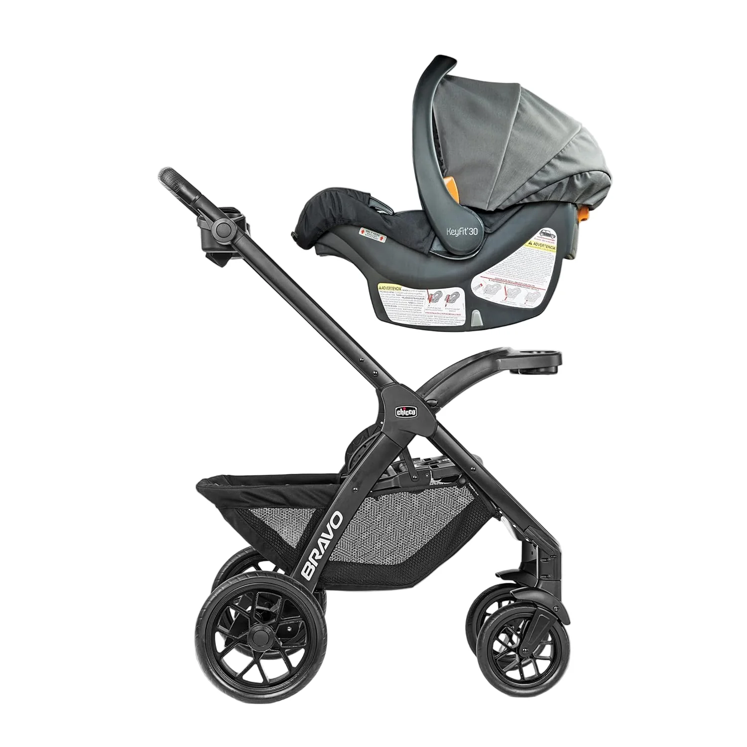 Chicco Bravo LE Stroller, Pewter, 2025 - Image 3