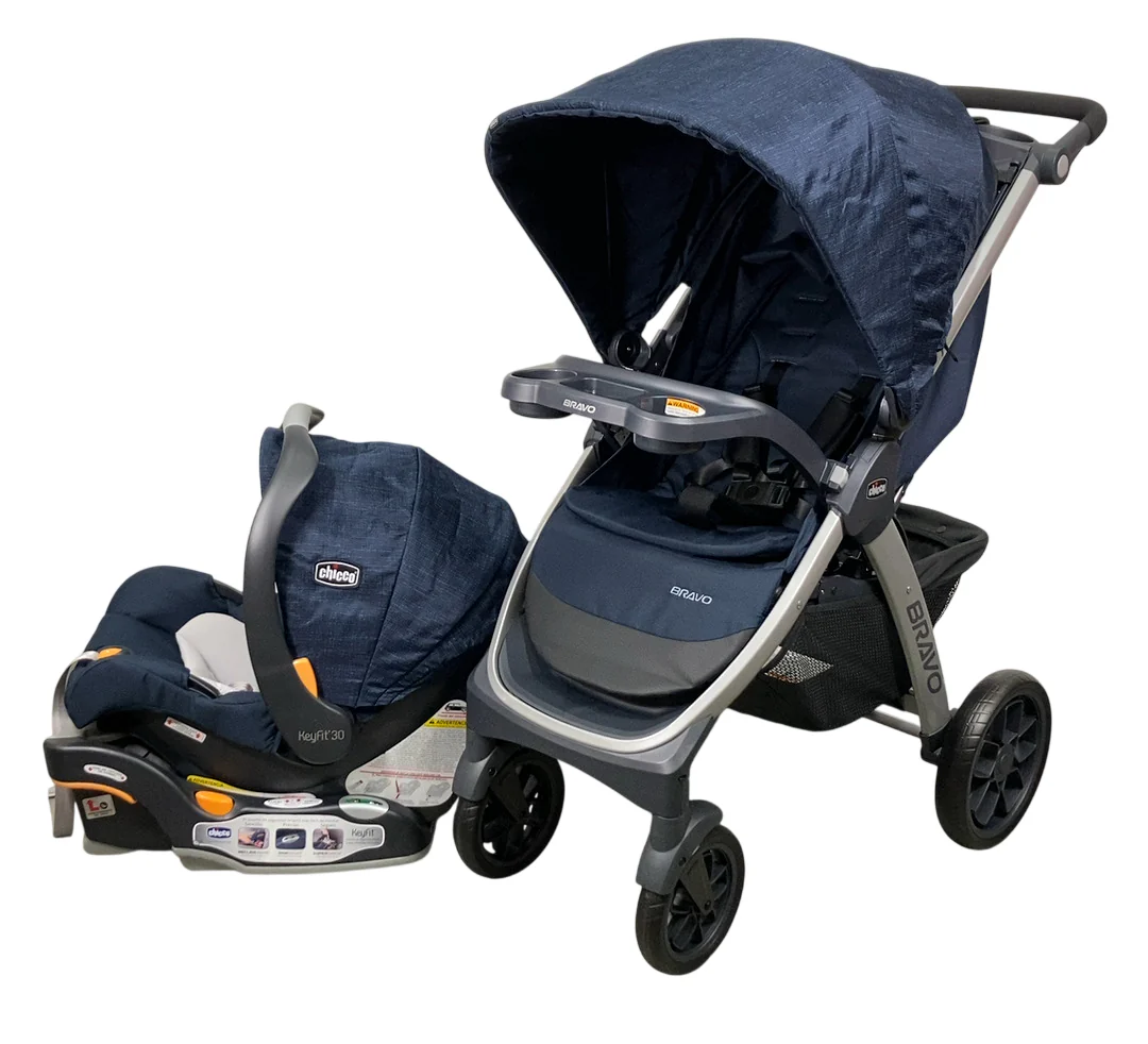 Chicco Bravo Trio Travel System, 2024, Brooklyn - Image 2