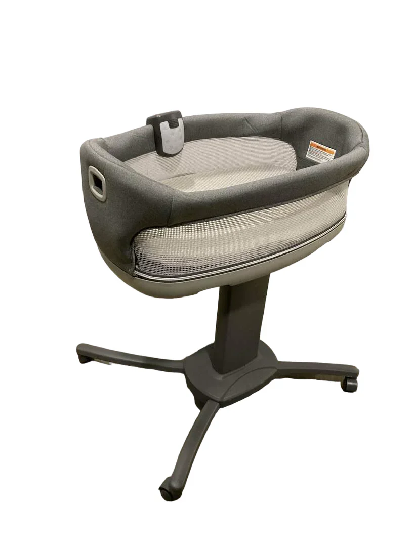 Chicco Close To You 3-in-1 Bedside Bassinet, Charcoal - Image 2