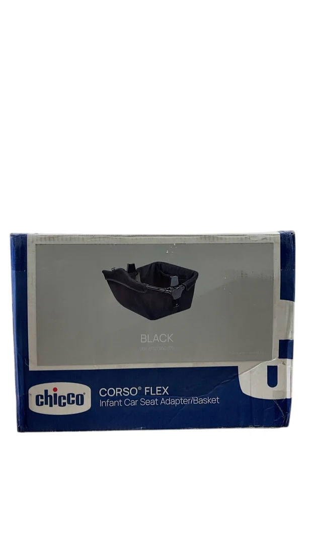 Chicco Corso Flex Infant Car Seat Adapter Basket, Black - Image 4