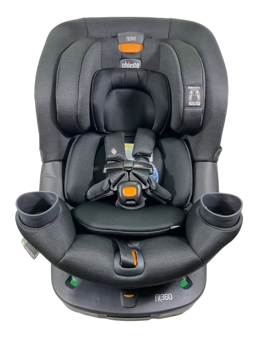 Chicco Fit360 Cleartex Rotating Convertible Car Seat, Black, 2024 - Image 4