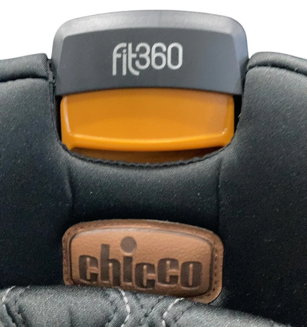 Chicco Fit360 Cleartex Rotating Convertible Car Seat, Black, 2025, Zip - Image 4