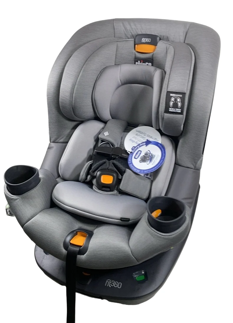 Chicco Fit360 Cleartex Rotating Convertible Car Seat, Drift, 2024