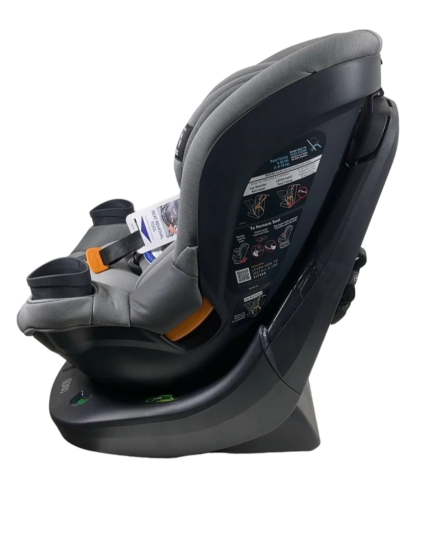 Chicco Fit360 Cleartex Rotating Convertible Car Seat, Drift, 2024 - Image 2