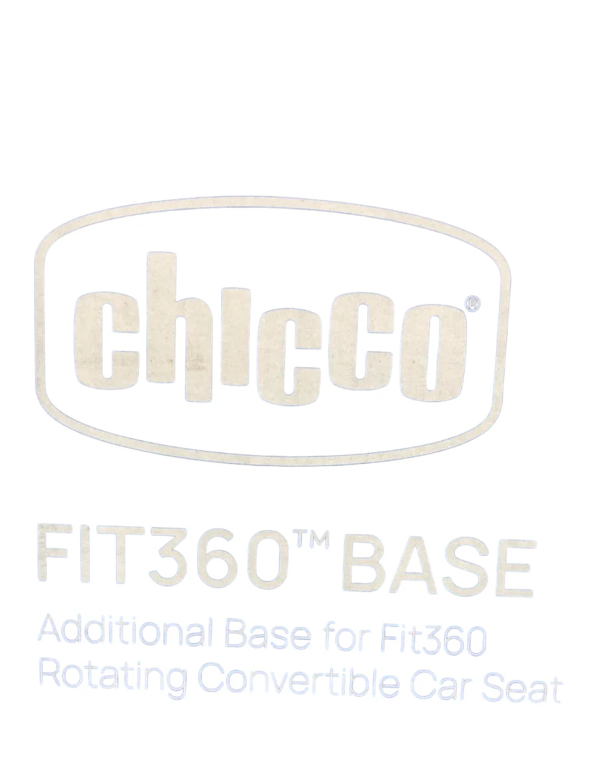 Chicco Fit360 Rotating Convertible Car Seat Base, Anthracite, 2024 - Image 6