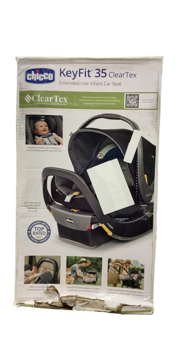 Chicco Keyfit 35 ClearTex Infant Car Seat, Shadow, 2025 - Image 5