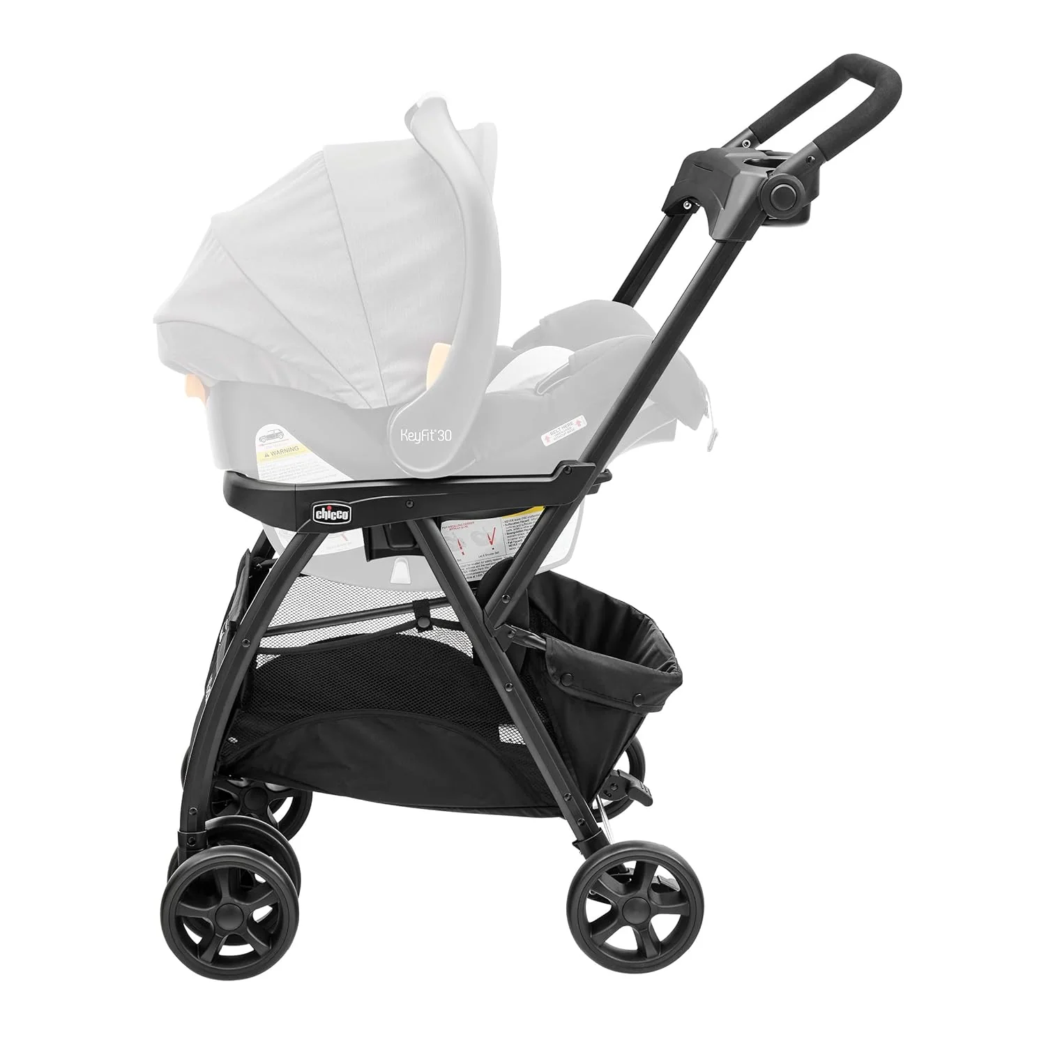 Chicco KeyFit Caddy Stroller Frame, 2025, Black - Image 2