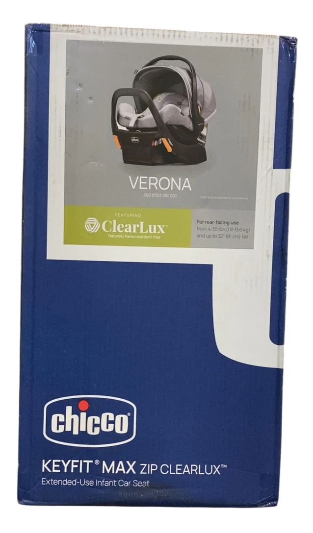 Chicco KeyFit Max Zip ClearLux Infant Car Seat, Verona, 2025 - Image 3
