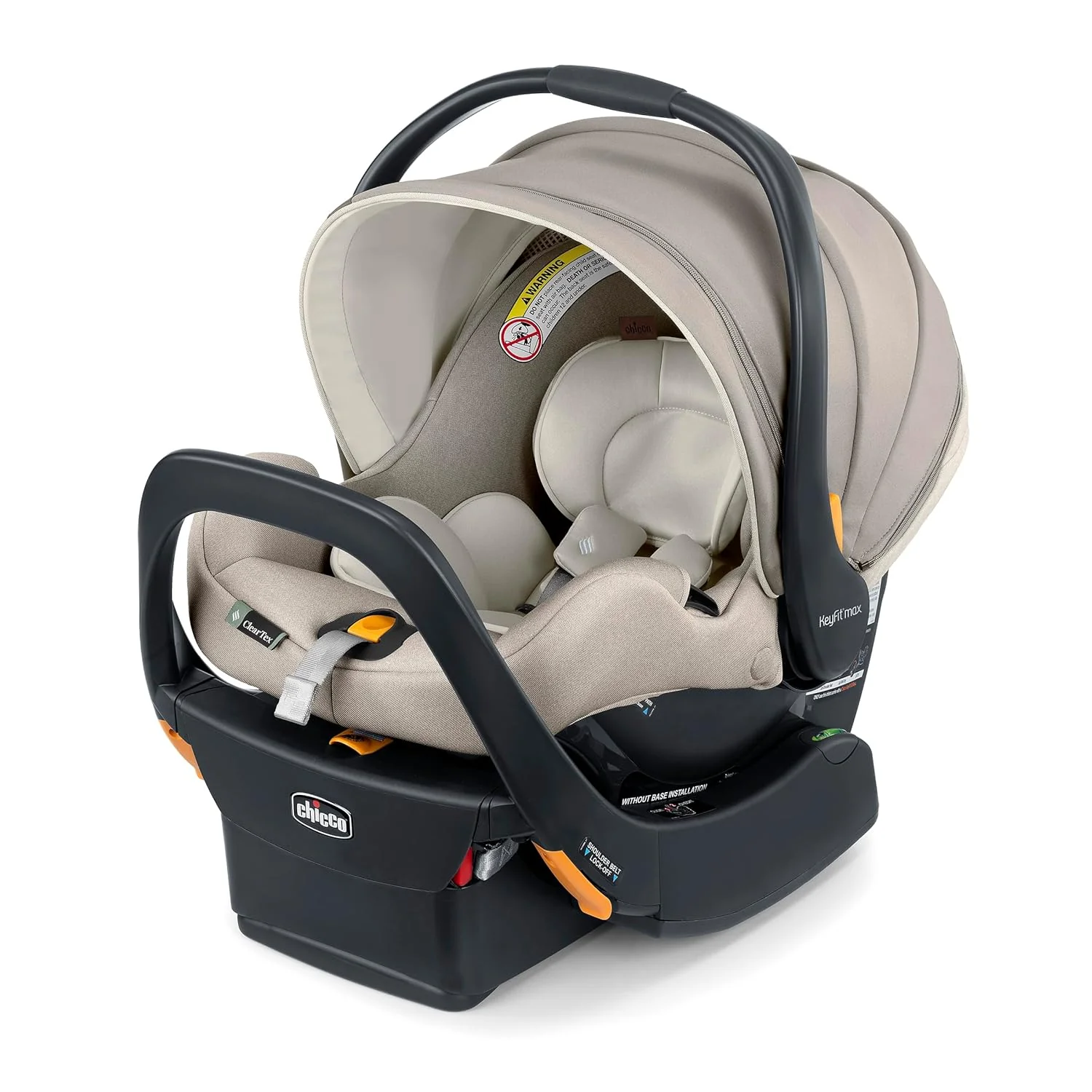 Chicco KeyFit Max Zip ClearTex Infant Car Seat, 2025, Sierra