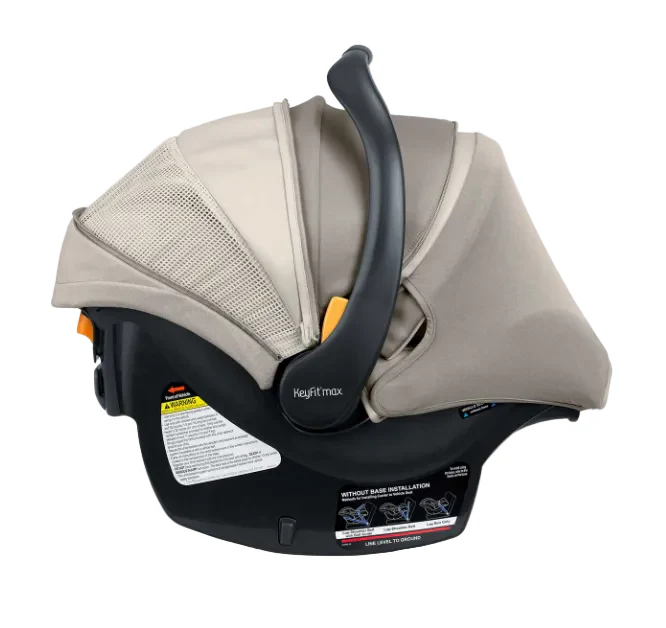 Chicco KeyFit Max Zip ClearTex Infant Car Seat, 2025, Sierra - Image 3