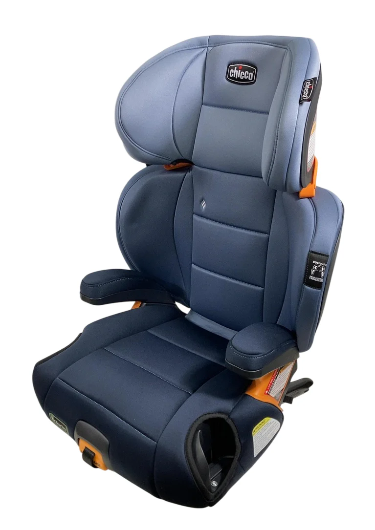 Chicco KidFit 2-in-1 Belt Positioning Booster Car Seat, 2024, KidFit ClearTex Plus Reef