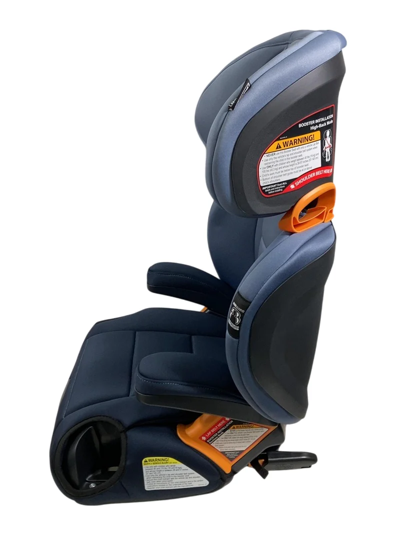 Chicco KidFit 2-in-1 Belt Positioning Booster Car Seat, 2024, KidFit ClearTex Plus Reef - Image 3