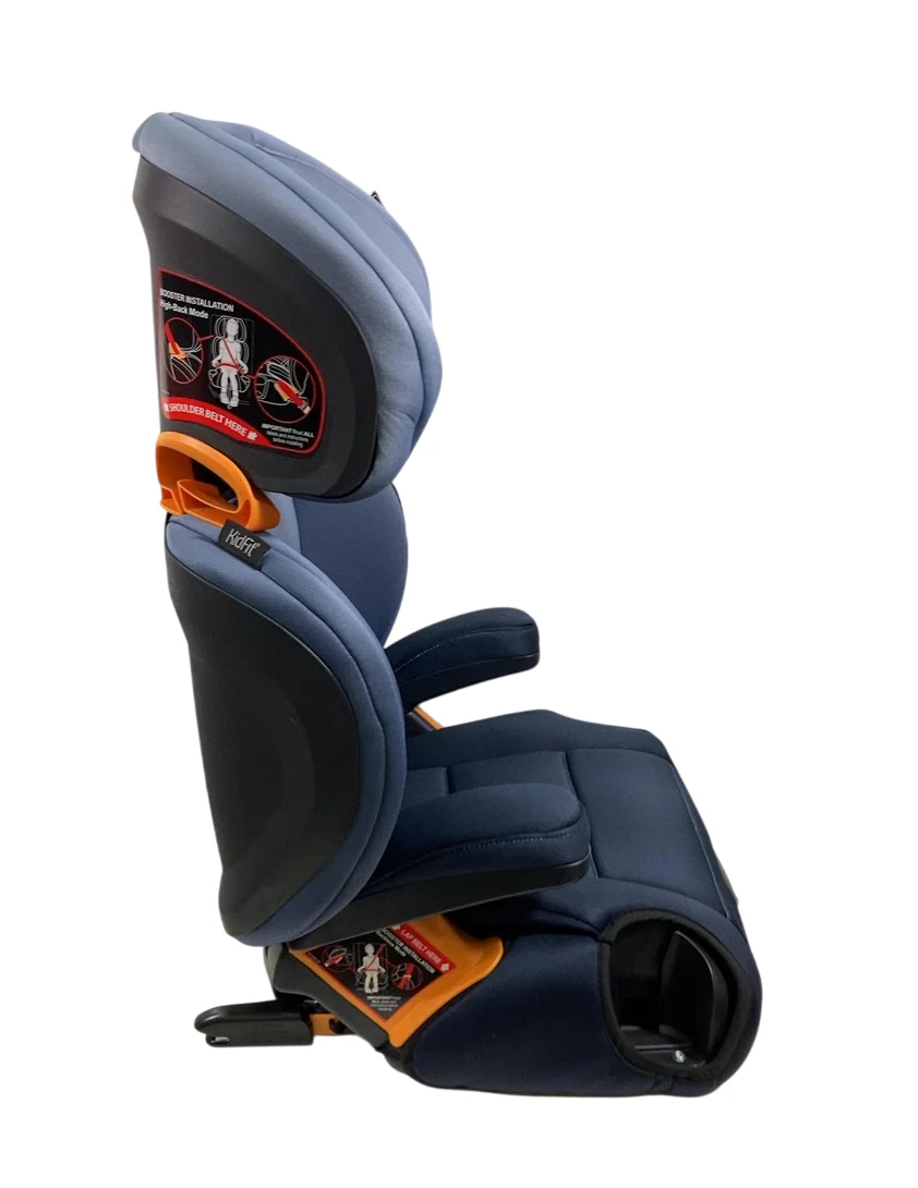 Chicco KidFit 2-in-1 Belt Positioning Booster Car Seat, 2024, KidFit ClearTex Plus Reef - Image 5