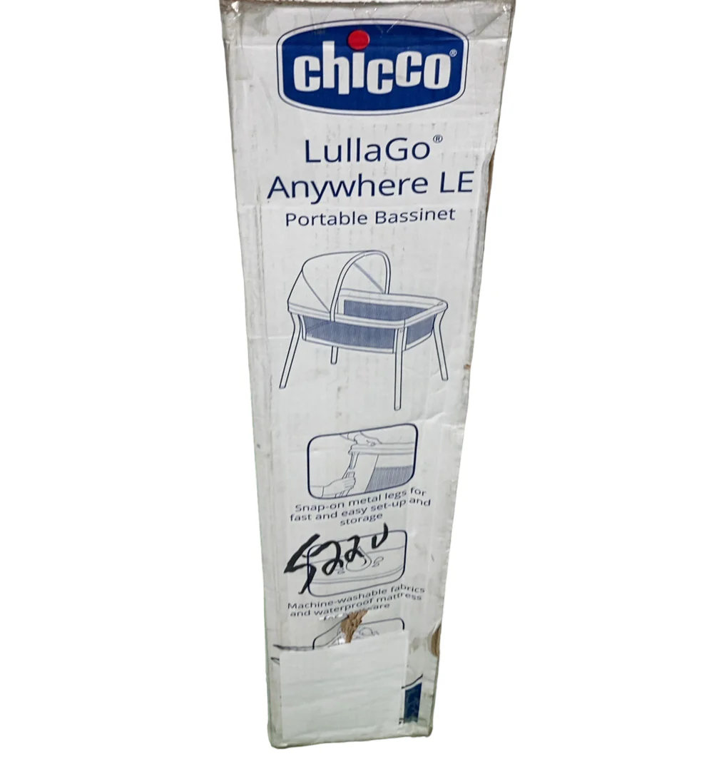 Chicco LullaGo Anywhere LE Portable Bassinet, Serene - Image 5