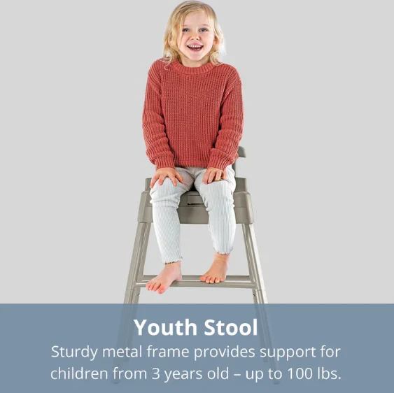 Chicco Stack Hi-Lo 6-in-1 High Chair, Tide - Image 3