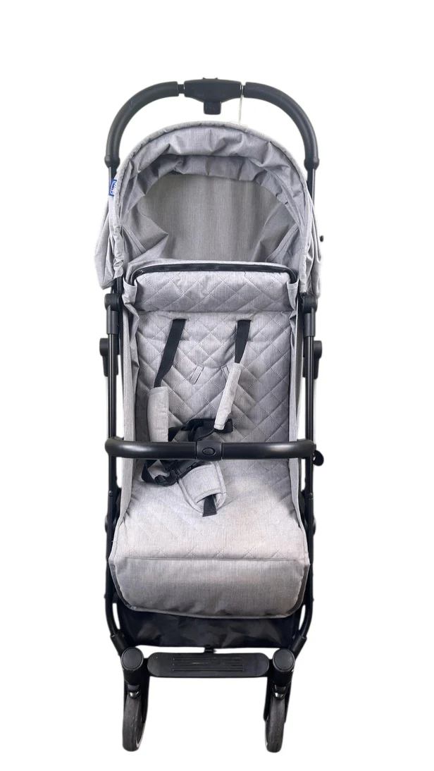 Chicco Trolley Me Lightweight Stroller, Light Grey, 2024 - Image 3